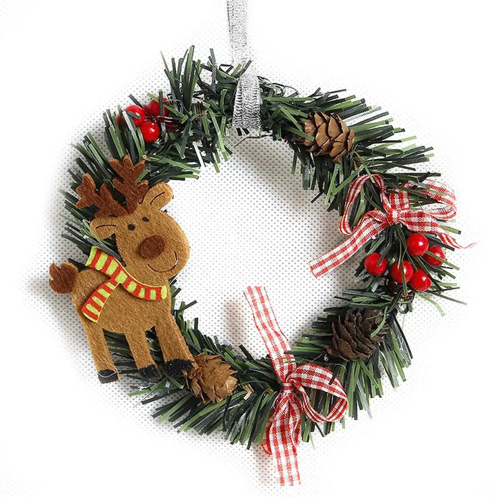 Christmas Wreath Wood Christmas Decor